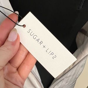 NEW WITH TAGS - SUGAR LIPS - off white jumpsuit